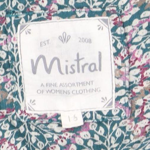 Mistral Women's Multicoloured Floral Shift Dress S