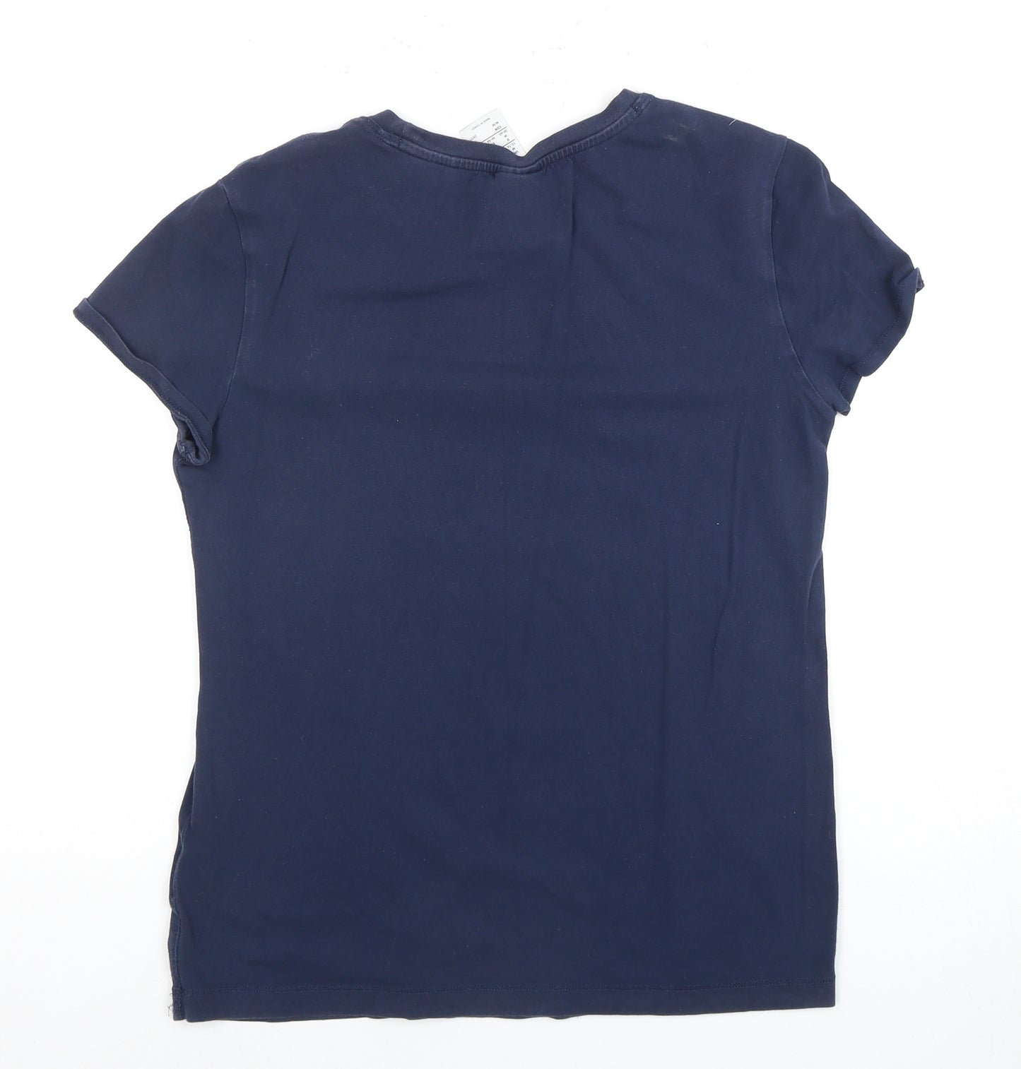 Adidas Women's Blue Marathon T-Shirt, Size M, Sports Casual