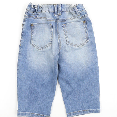 Marks and Spencer Boys Blue Denim Shorts 9-10 Years