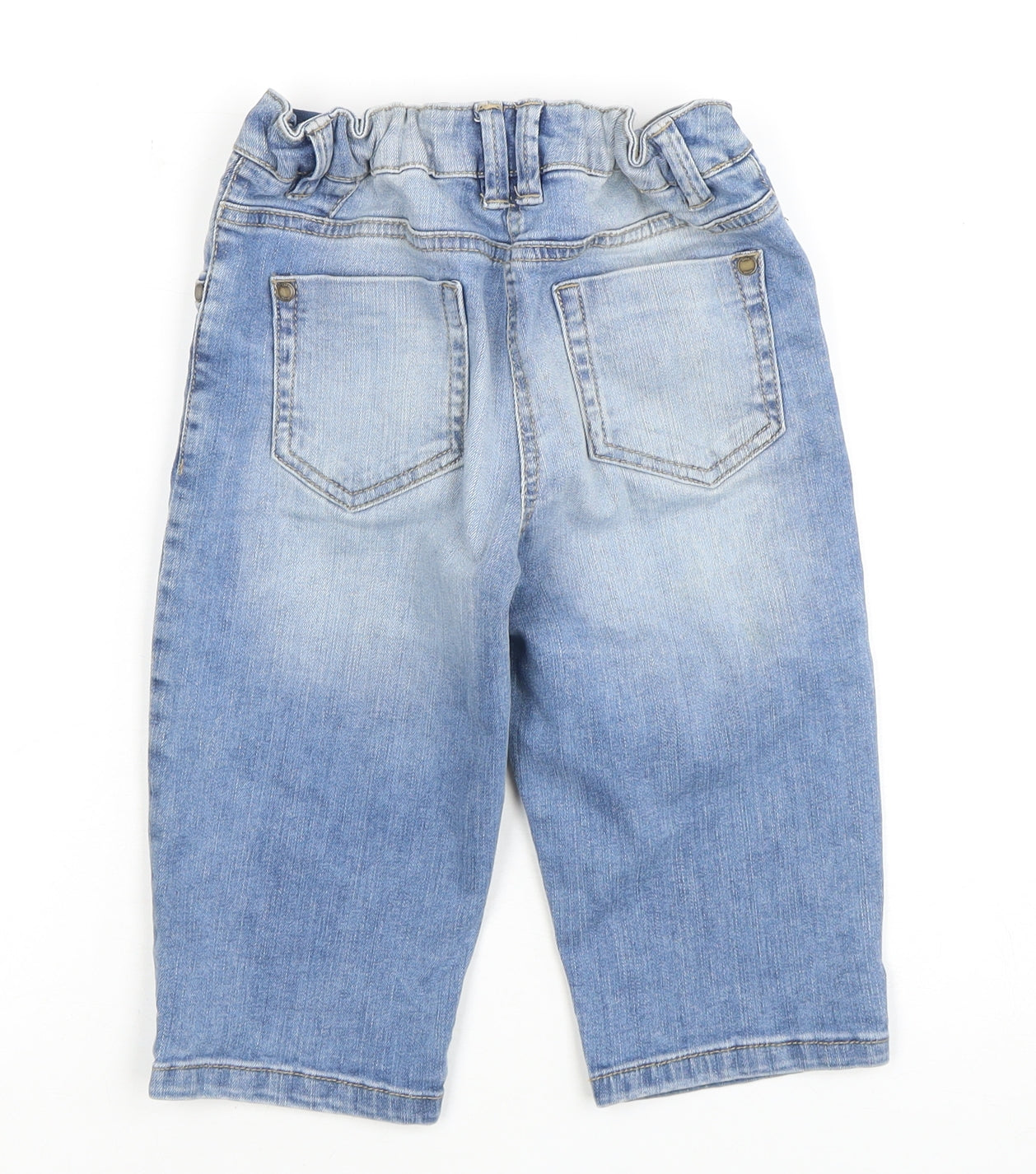 Marks and Spencer Boys Blue Denim Shorts 9-10 Years
