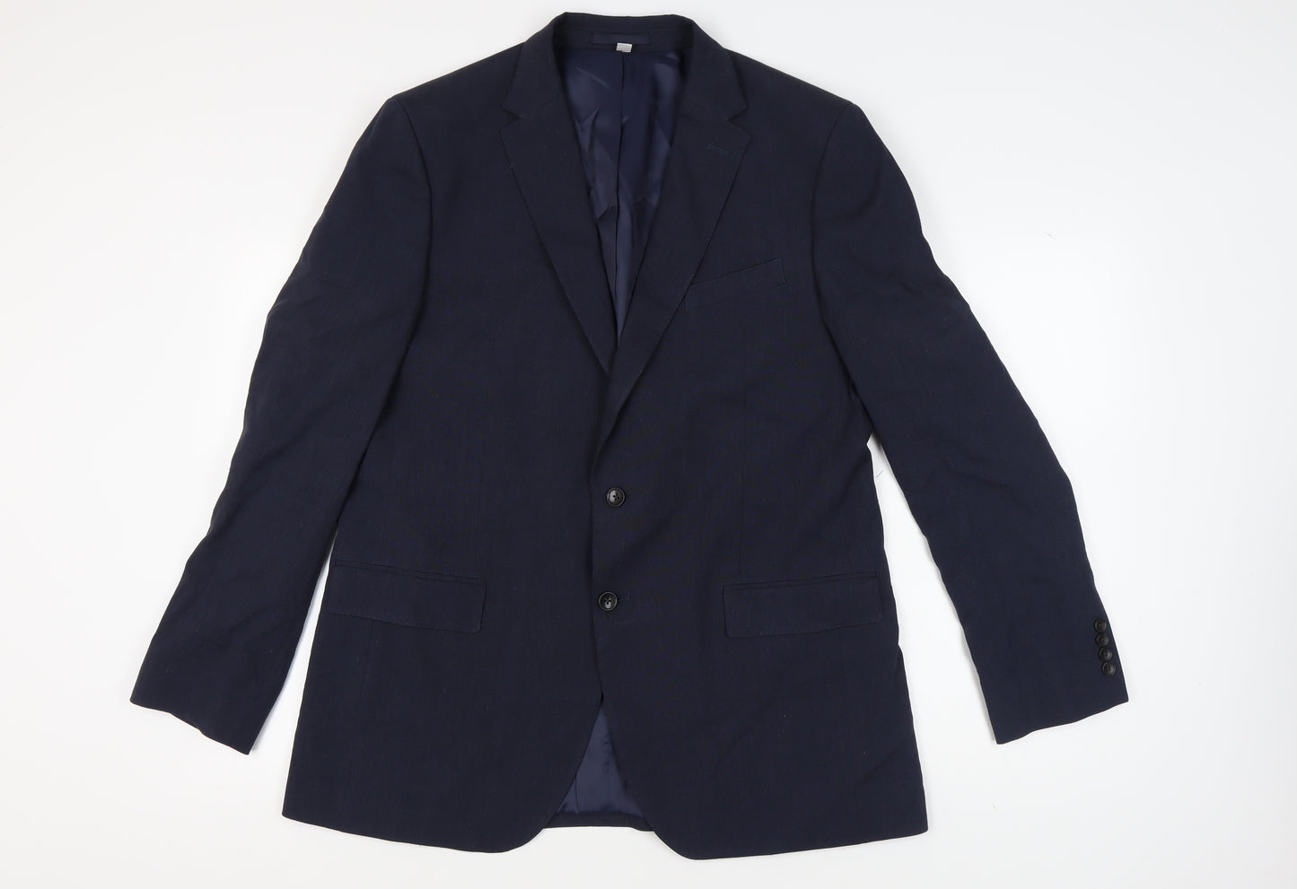 Marks and Spencer Men's 44 Blue Long Blazer
