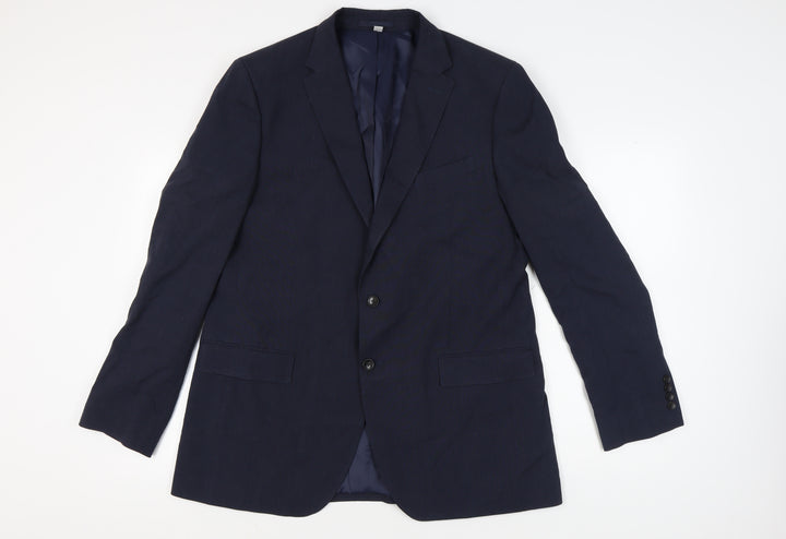 Marks and Spencer Men's 44 Blue Long Blazer