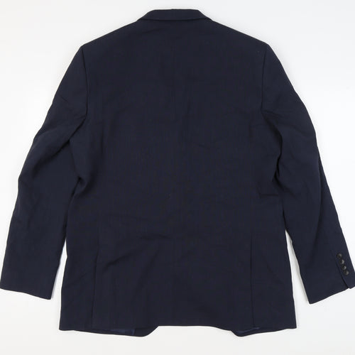 Marks and Spencer Men's 44 Blue Long Blazer