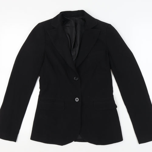 Topshop Women's Black Blazer Size 8 Classic Business