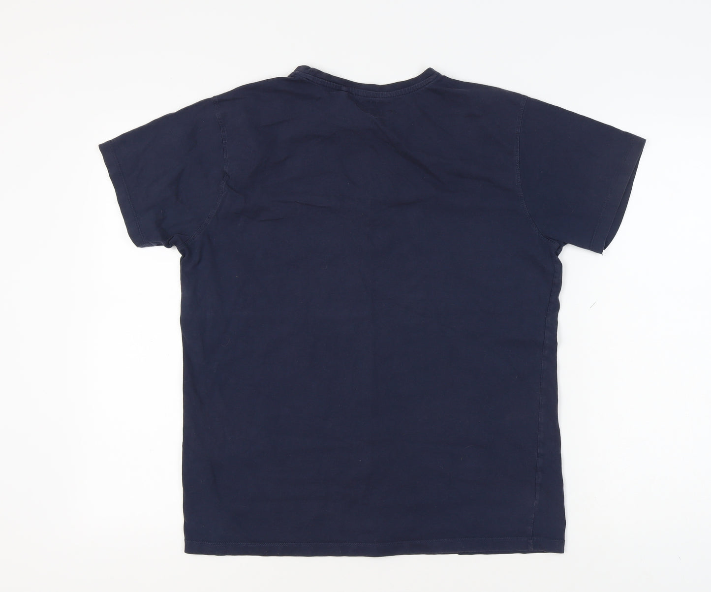 Lee Cooper Men’s Blue Slim Fit T-Shirt, Size L
