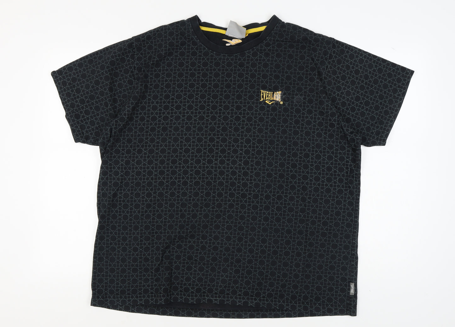 Everlast Men's Black 2XL Geometric T-Shirt