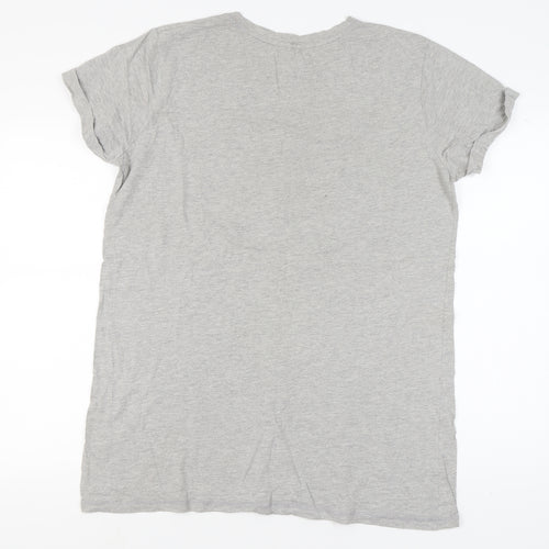 Disney Women’s Grey Cartoon T-Shirt Nightshirt M