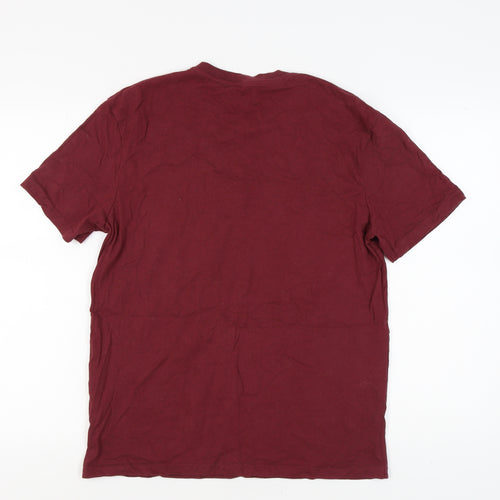 Next Men's Red M Graphic T-Shirt - Check Out My Six Pack