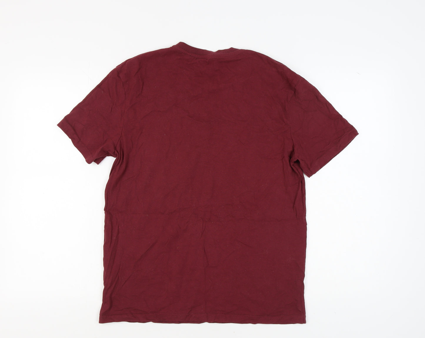 Next Men's Red M Graphic T-Shirt - Check Out My Six Pack