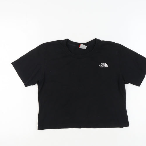 The North Face Women's Black XS Cropped T-Shirt