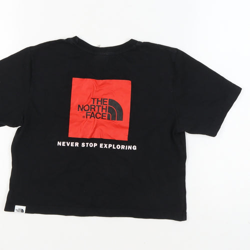 The North Face Women's Black XS Cropped T-Shirt