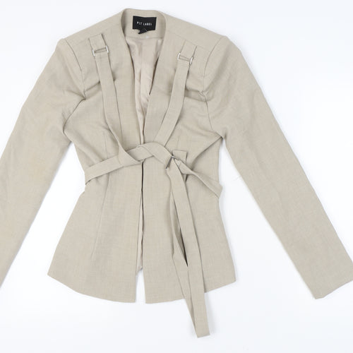 PLT Label Women's Beige Blazer, Size 8