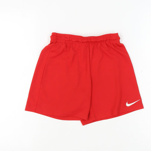 Nike Boys Red Athletic Shorts M