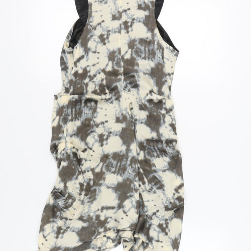 Crafted Women's Multicoloured Asymmetric Dress Size 10