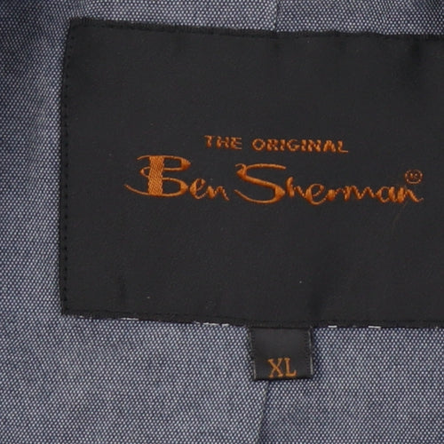 Ben Sherman Men's Blue Blazer, Size XL.