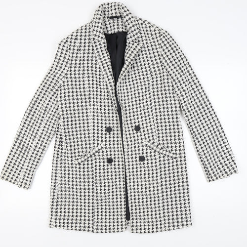Wallis Women's Houndstooth Blazer UK 12