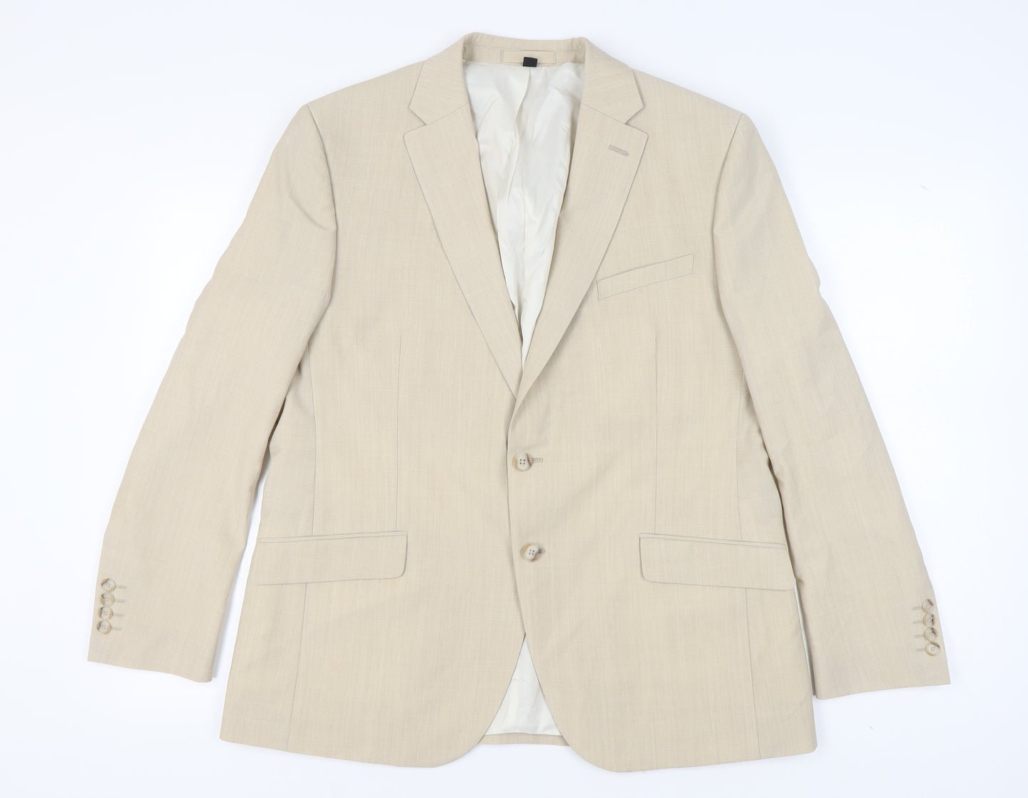 Autograph Men's Beige Blazer 44 Regular Jacket