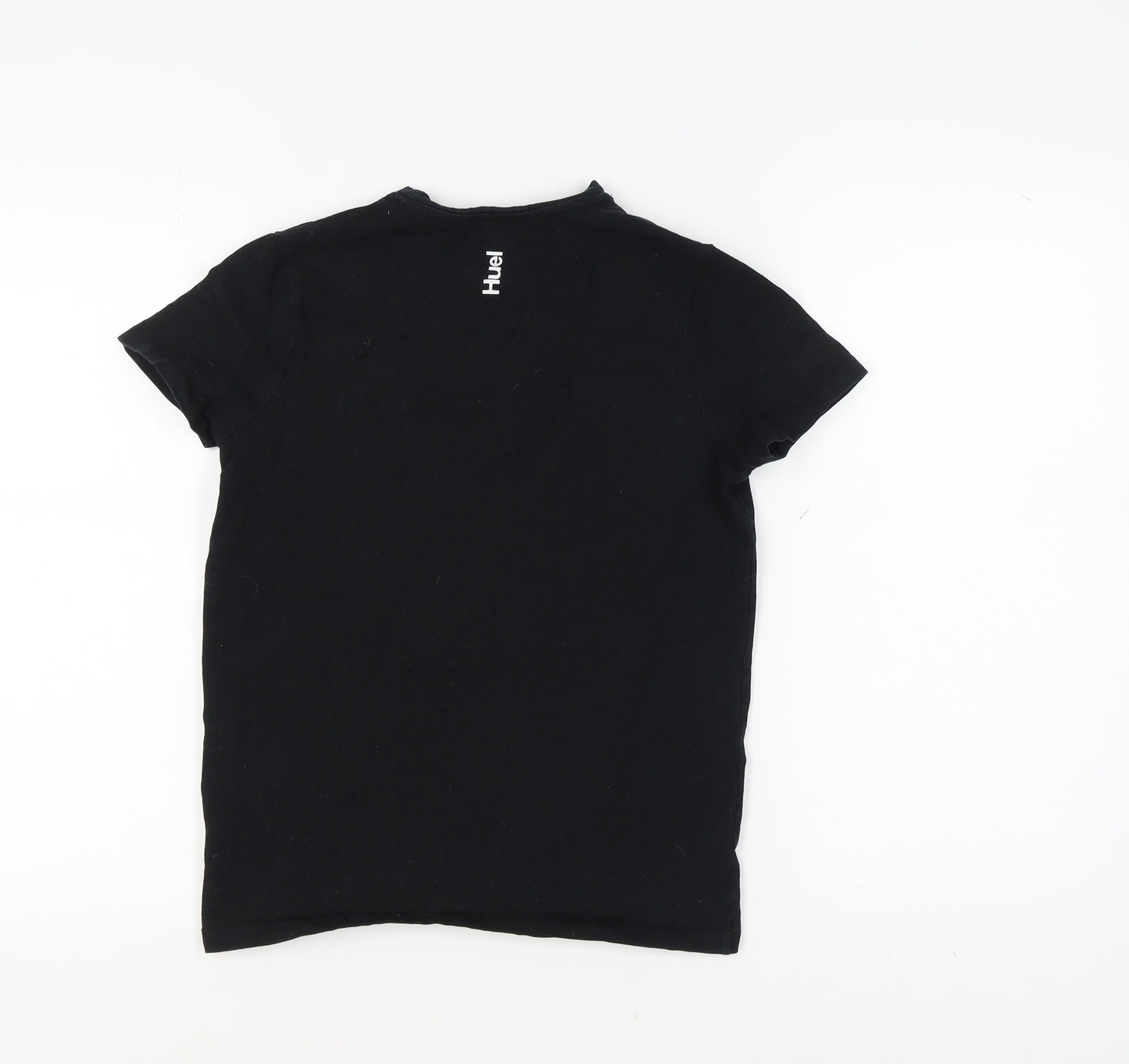 Huel Men's Black Crew Neck T-Shirt Small