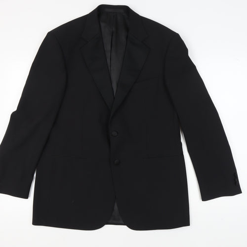 Marks and Spencer Men's Black Tuxedo Jacket, Size 40R