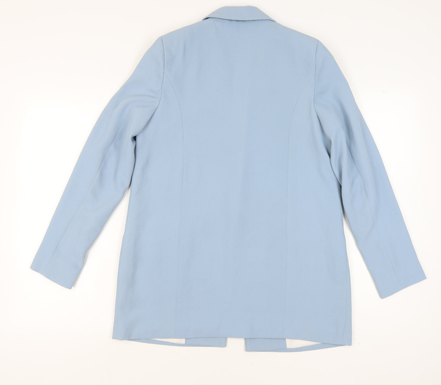 River Island Women's Blue Blazer UK 8 Double-Breasted