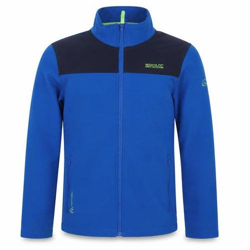 Regatta Womens Blue Softshell Jacket 34 Hiking