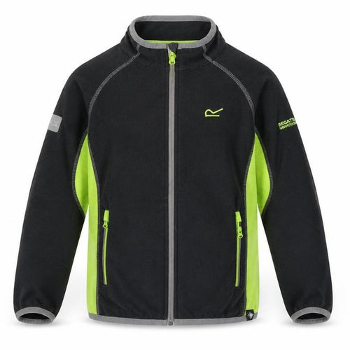 Regatta Black Unisex Kids Track Jacket 9-10 Years
