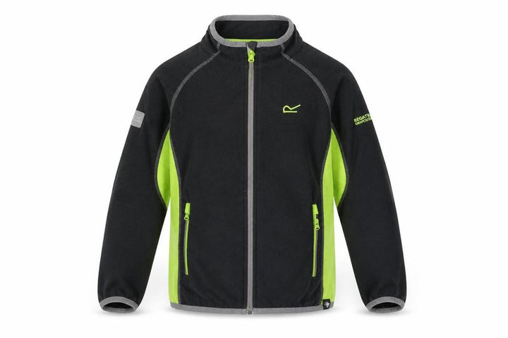 Regatta Black Unisex Kids Track Jacket 9-10 Years