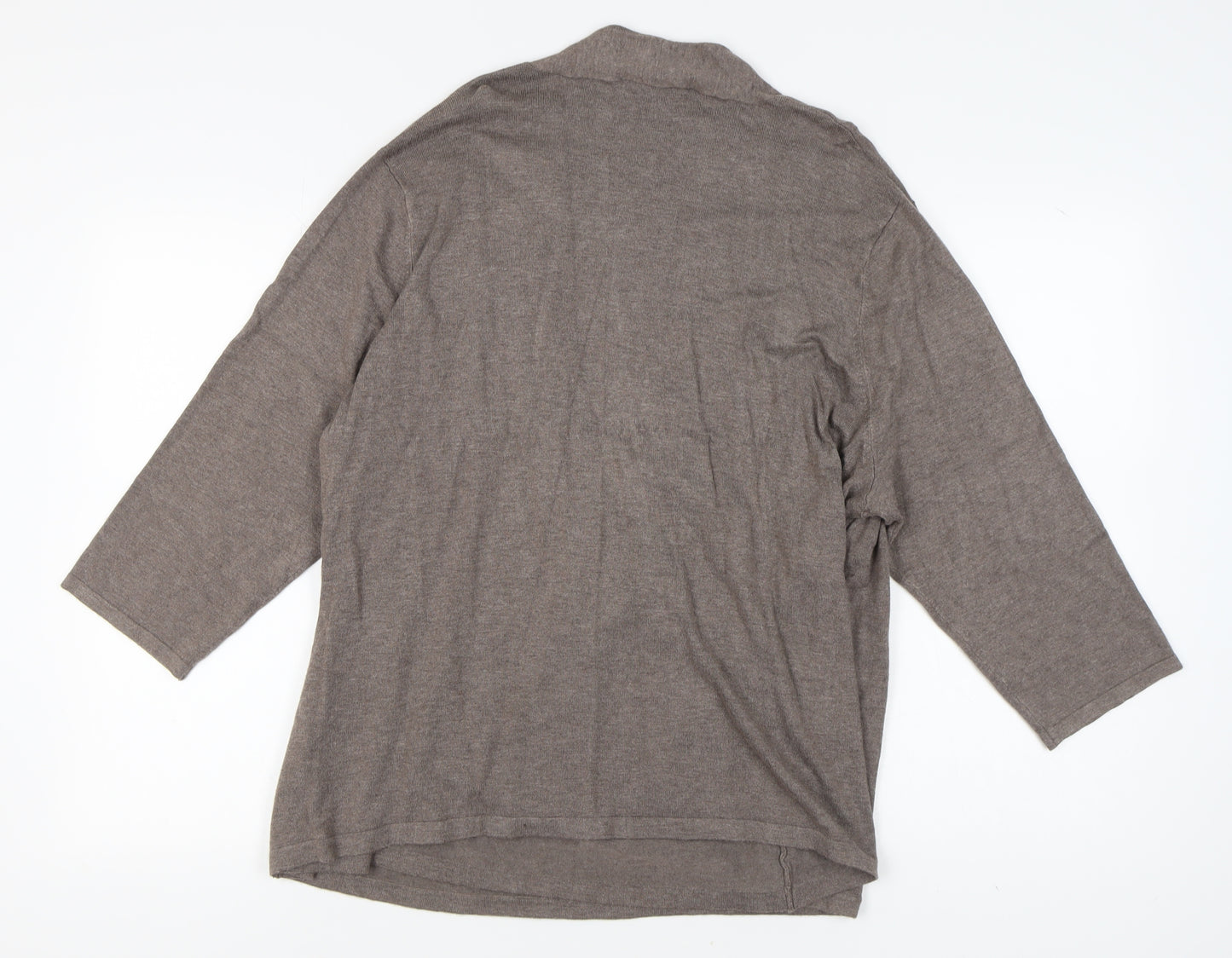 Windsmoor Women's Brown Wrap Jumper XL