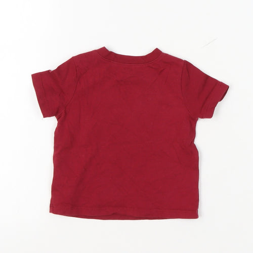 Firetrap Unisex Baby Red T-Shirt 6-9 Months