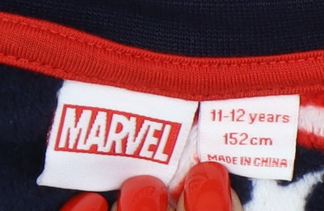 Marvel Boys Red and Blue Captain America Pyjama Top 11-12 Years