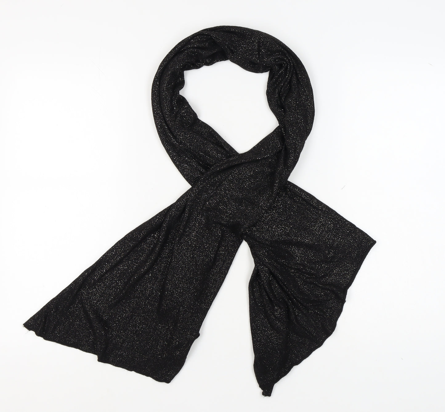 Banana Republic Women's Black Scarf - Viscose, Angora Blend