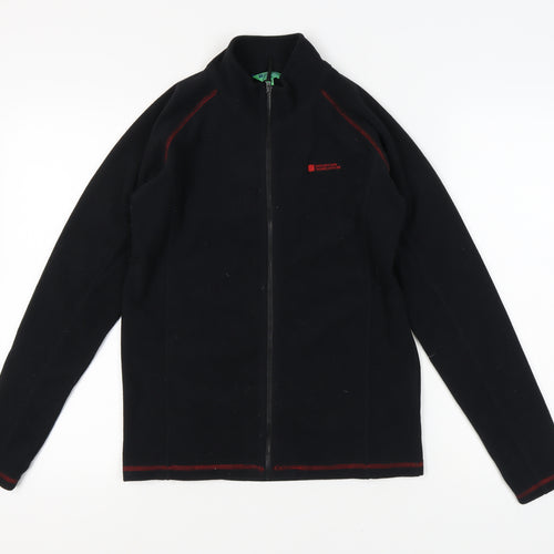 Mountain Warehouse Boys' Black Fleece Jacket Size 13 Years