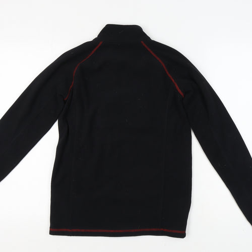 Mountain Warehouse Boys' Black Fleece Jacket Size 13 Years