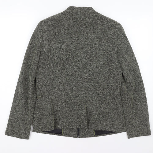 Eastex Women's Grey Mid-Length Jacket Size 10