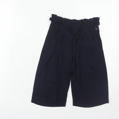 Jasper Conran Girls Black Paperbag Trousers 5-6 Years