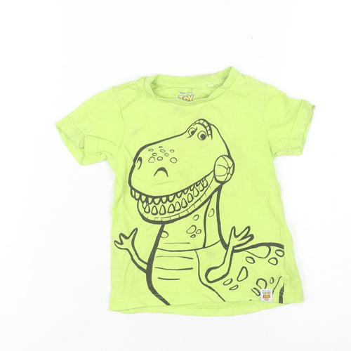 Disney Pixar Unisex Green Toy Story T-Shirt 12-18 Months