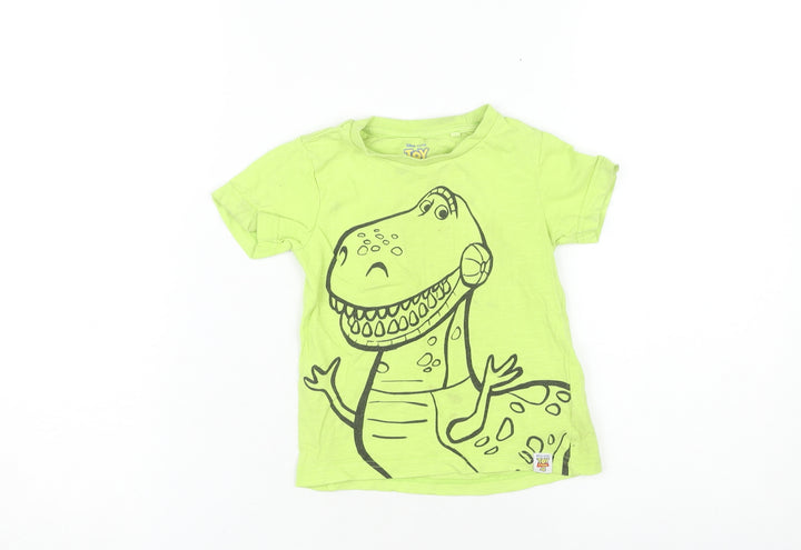 Disney Pixar Unisex Green Toy Story T-Shirt 12-18 Months