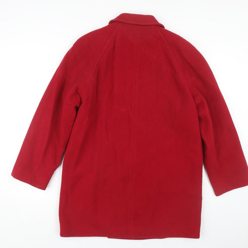 Eastex Women's Red Wool Coat Size 12