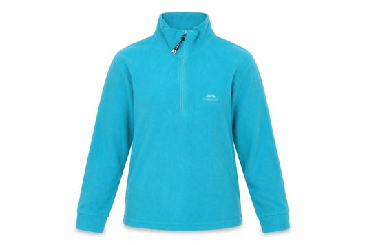 Front view of Trespass Women's Blue Fleece Sweatshirt S