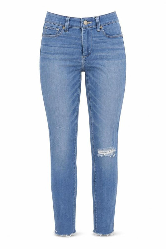 Front view of Abercrombie & Fitch Women's Blue Jegging, size XS