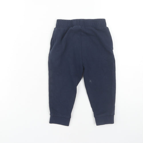 Lyle & Scott Boys Blue Joggers, 2 Years, Cotton Blend