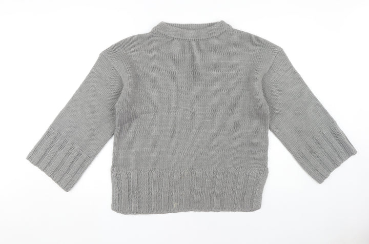 Firetrap Women's Grey Pullover Jumper, Size S