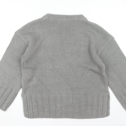 Firetrap Women's Grey Pullover Jumper, Size S