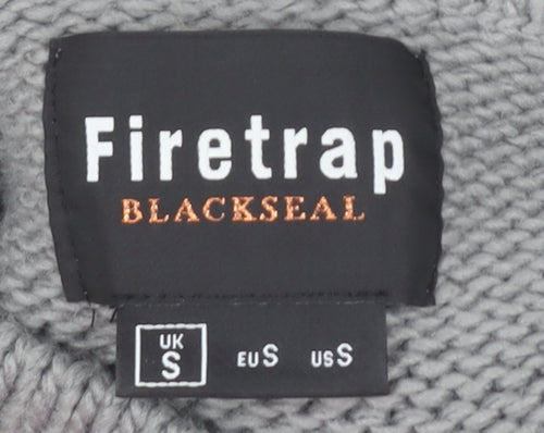 Firetrap Women's Grey Pullover Jumper, Size S