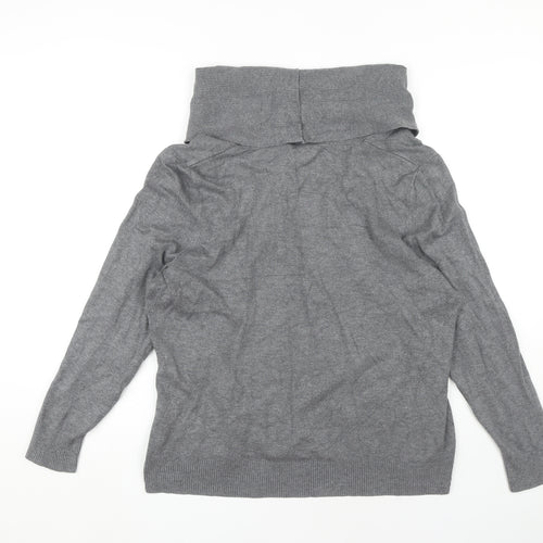 Alexon Women's Grey Cowl Neck Pullover Jumper XL