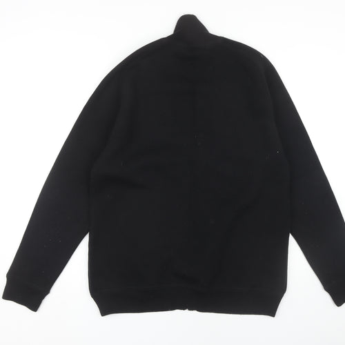 Great Plains Men's Black Full Zip Jumper L