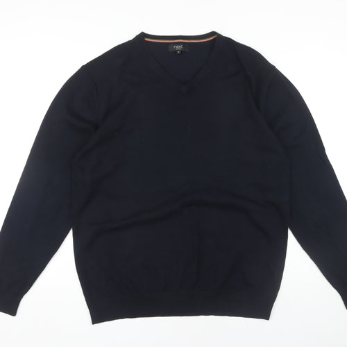 Next Men's Black XL V-Neck Pullover Jumper