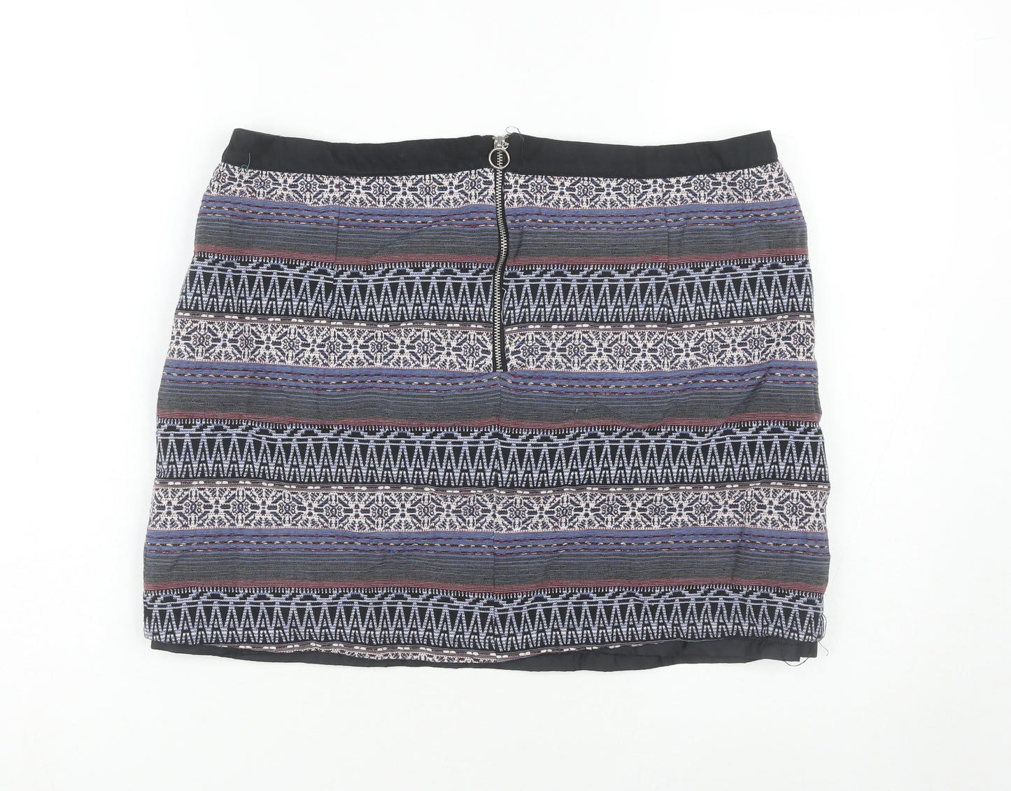 Lottie Women's Geometric Skirt, Size 14, Multicoloured