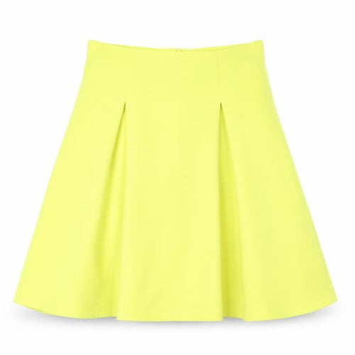 Miss Selfridge Women’s Yellow Zip Skirt Size 8