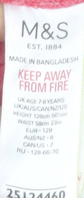Marks and Spencer Girls Pink Skinny Jeans 7-8 Years